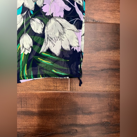 Kona Sol Floral Multicolor Swim Suit -Bathing Suit Cover Up - Picture 9 of 10